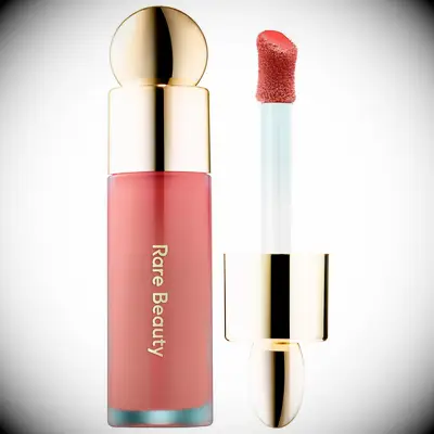Peach liquid Rare Beauty blush