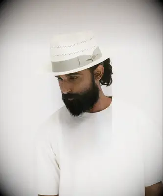 Two Roads Hat Co. hat for beach wedding