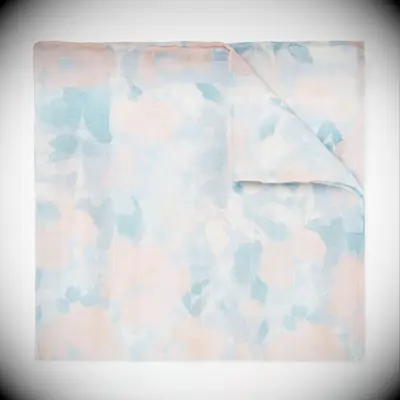 The Tie Bar floral handkerchief