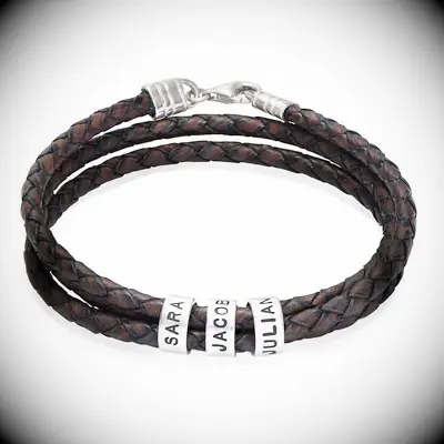 Myka braided bracelet for beach wedding