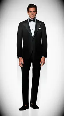 Suitsupply tuxedo for beach wedding