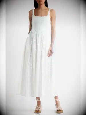 Saylor lace midi second wedding dress