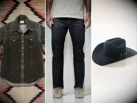 Casual Cowboy western wedding outfit