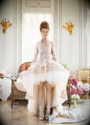 Sareh Nouri floral wedding gown 