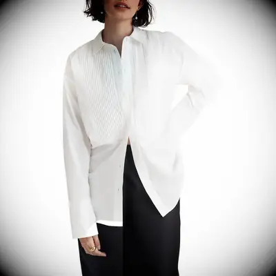 Madewell oversize poplin women