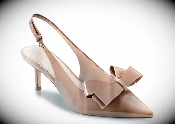 DSW nude heels to wear with burgundy dress