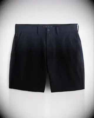 Navy shorts from Abercrombie & Fitch for pub tour bachelor party