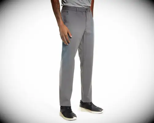 Gray Bonobos pants from Nordstrom for bachelor party outfit