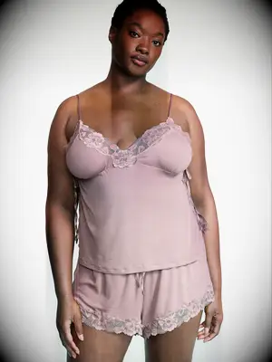 Soft cami and short pj set