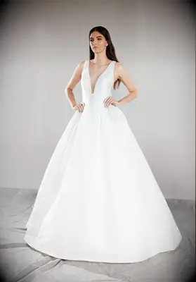 Pronovias ball gown wedding dress for small bust