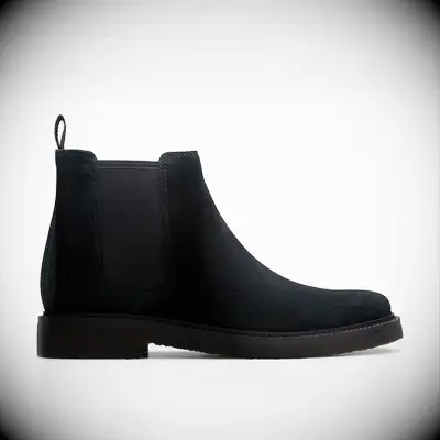 Black ankle boots