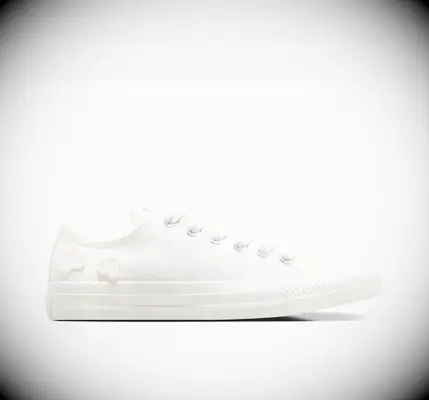 Converse Chuck Taylor All-Star 3D flower wedding sneakers