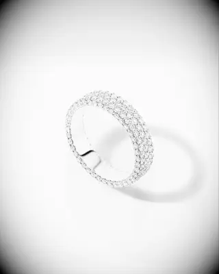 ASTRID Five Row Pavé Ring