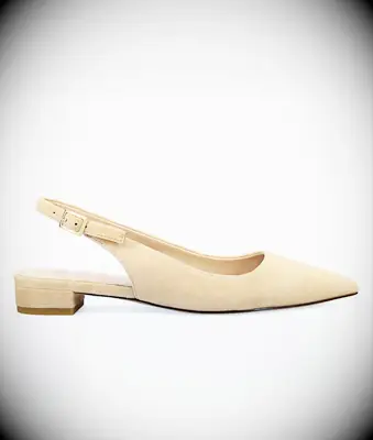 Pelle Moda suede wedding guest flats