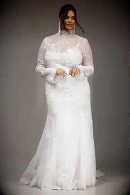 Willowby by Watters lace wedding dress for Jewish brides