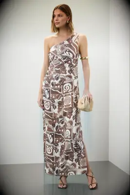 Mara Hoffman boho mother of the bride dress