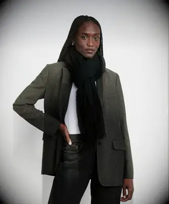 Charcoal blazer jacket