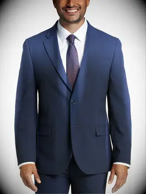 Navy suit jacket
