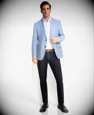 Light blue blazer