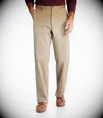 Khaki formal trousers