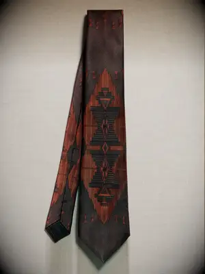 Silk Italian 70s-inspired tie from Banana Republic. 