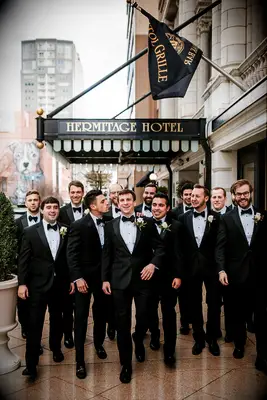 black tie suits for your wedding menswear inspiration