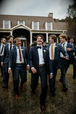 contrasting colorful mens ties for the best wedding inspo