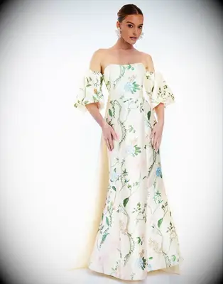 Mestiza floral MOB dress