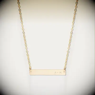 Made by Mary personalized pendant necklace