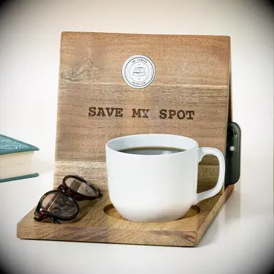 Personalized reading valet from Uncommon Goods for your best girlfriend gifts
