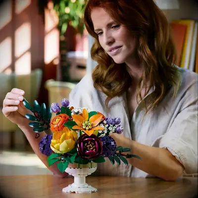 Lego flower arrangement anniversary gift for girlfriend