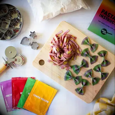 Sur La Table pasta art kit married couple gift