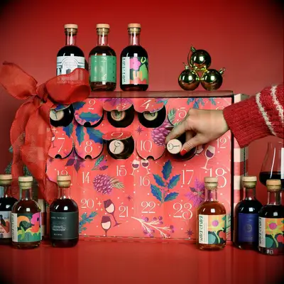Wine advent calendar gift