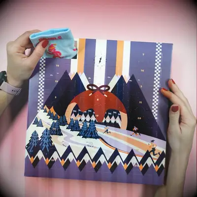 Fitness themed advent calendar