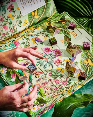 Gourmet chocolate advent calendar