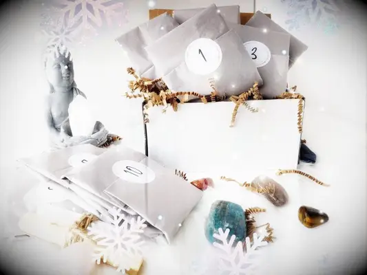 Crystal advent calendar gift