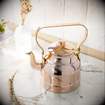 Copper teapot anniversary gift