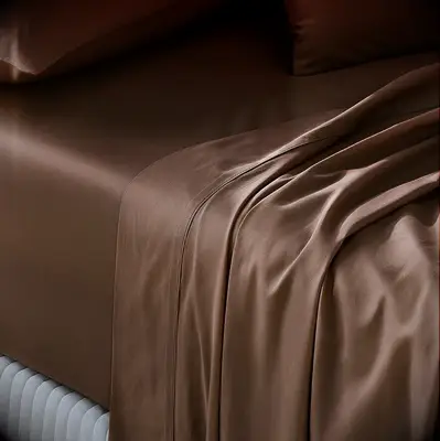 Copper-toned sheet set anniversary gift
