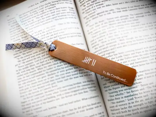 personalized copper bookmark for the best anniversary gift