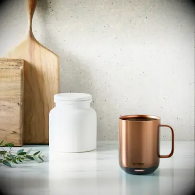 copper smart mug for your spouse on their wedding anniversary