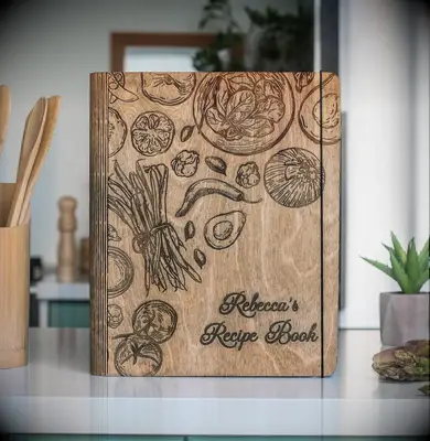 Customized recipe binder for your boyfriend
