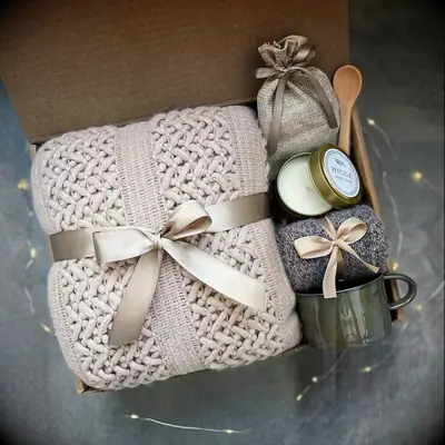 Cozy spa care package for your boyfriend