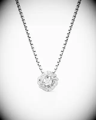 Infinity knot necklace