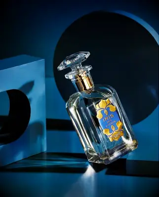Iris-scented perfume 25th anniversary gift