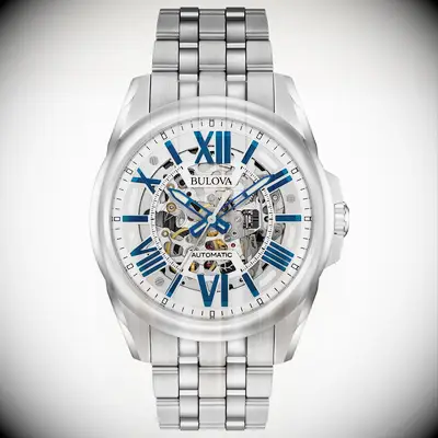 Stainless steel watch for 25th anniversary