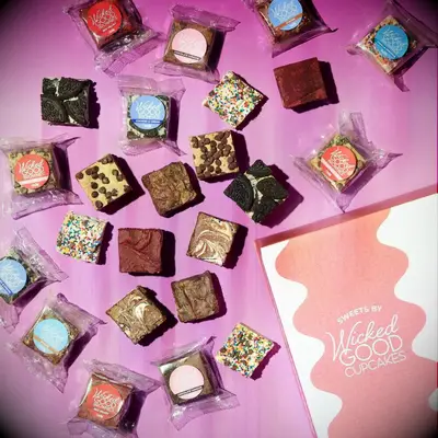 Mini packaged brownies