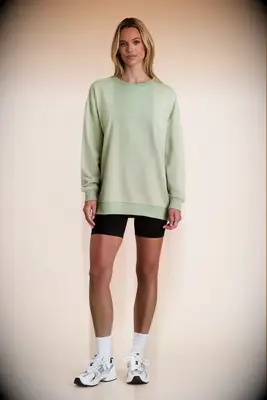 Oversized sweatshirt for bridesmaid