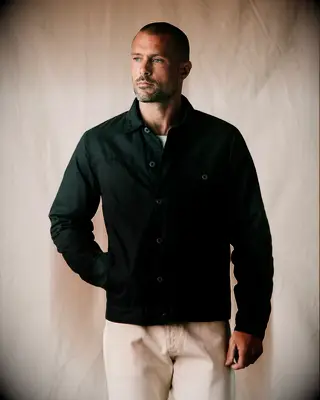 Flannel-lined waxed jaket 21st anniversary gift