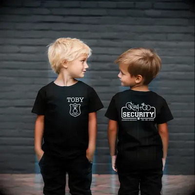 Ring security t-shirt ring bearer gift