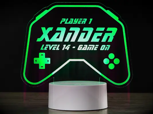 Personalized night light ring bearer gift